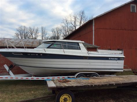 7L 250HP Bravo III drive with counter rotating Stainless Steel props. . Penn yan boats for sale